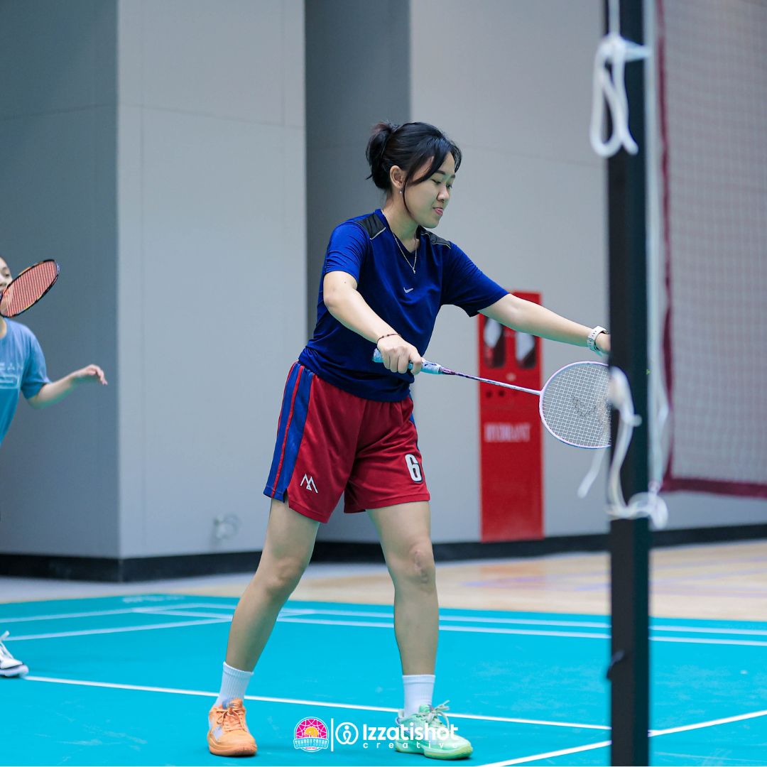 Lapangan badminton indoor Agora Sports Hall yang berlokasi di Agora Mall lantai 11 Jakarta Pusat