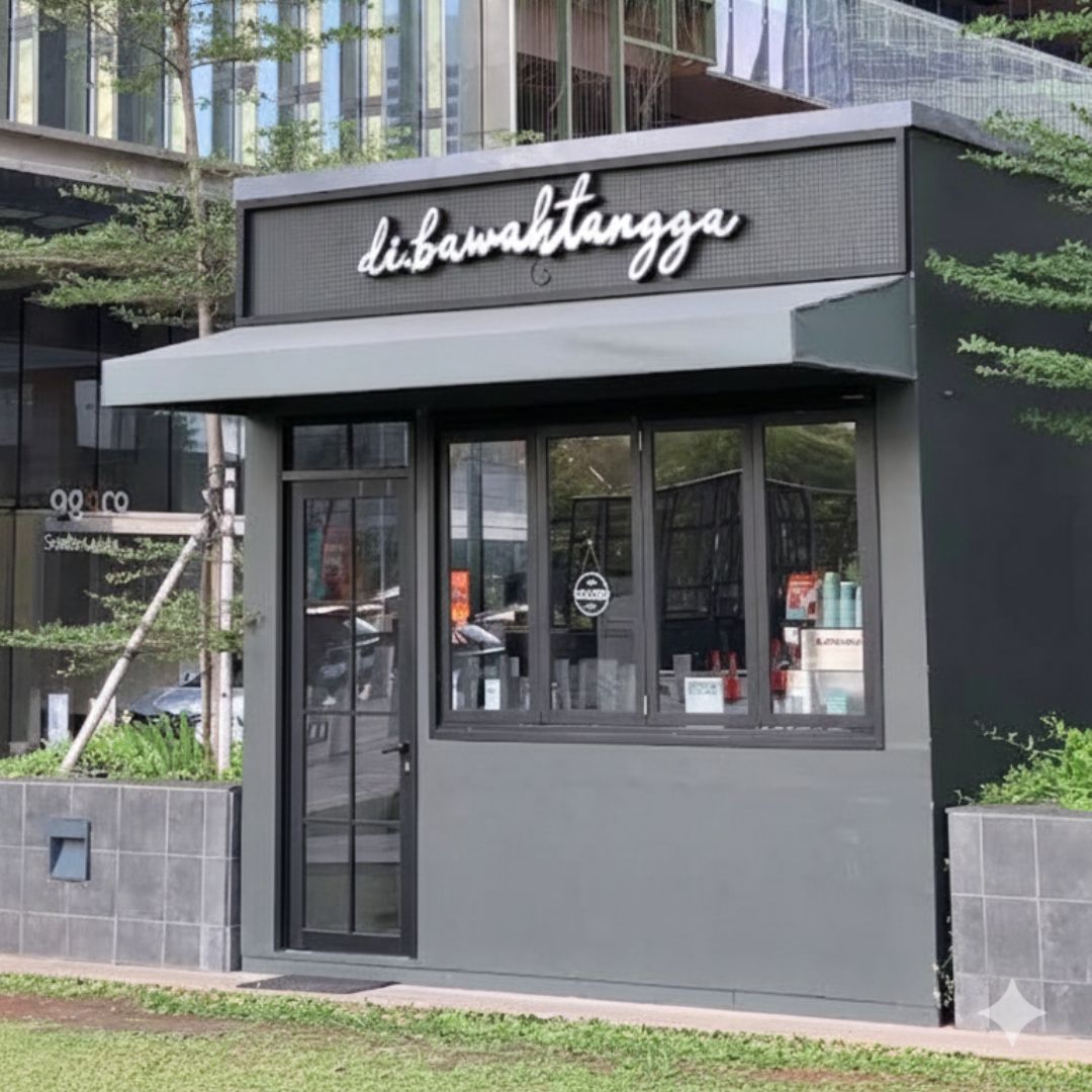 Kopi Dibawahtangga di Green Plaza Autograph Tower dengan suasana outdoor.